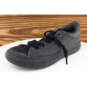 Converse All Star Toddler Boys 11 Medium Black High Top‎ Fabric 6581435